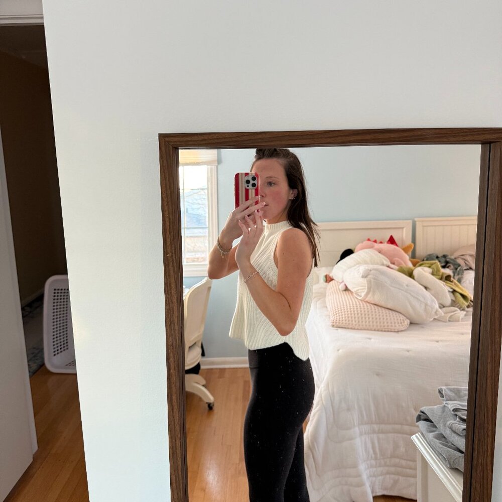 525 Ivory Sweater Tank - Picture 5 of 5